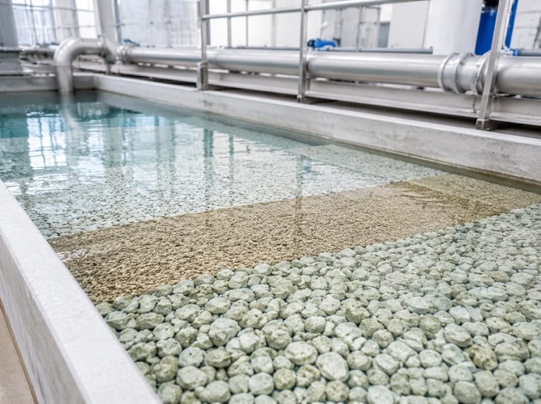 台山水处理除氨氮沸石滤料